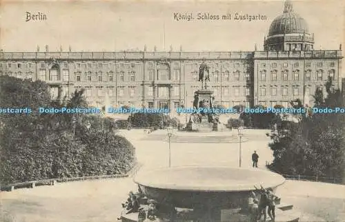 R614612 Berlin Königl Schloss mit Lustgarten 4072 A D und Co