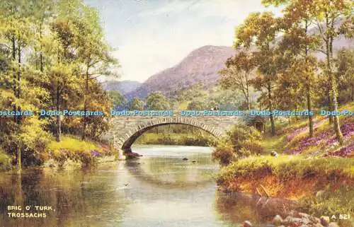 R614615 Brig O Turk Trossachs A 521 Valentines Art Farbe