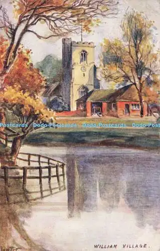 R619124 Willian Village IXL Serie Kirche Gemälde unbekannter Ort