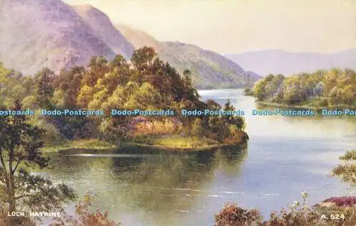 R614618 Loch Katrine A 524 Valentinstag Kunst Farbpostkarten