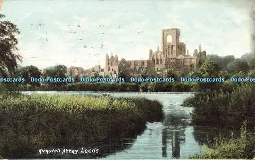 R621551 Kirkstall Abbey Leeds Brown and Rawcliffe 1906