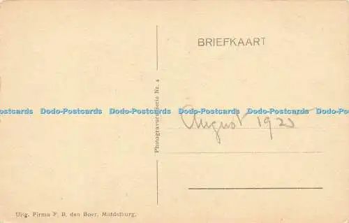 R619142 Abdij Middelburg Uitg Firma F B den Boer Photogravure Series No 4