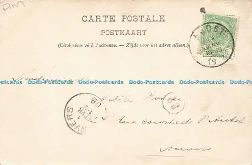 R613773 Souvenir dAlost Chateau de Ronsevael Papeterie Moderne 1902