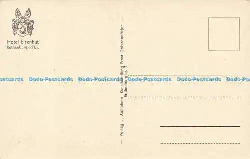 R614637 Rothenburg O T Kunstuhr an der ehemaligen Reichstrinkstube den Meistertr