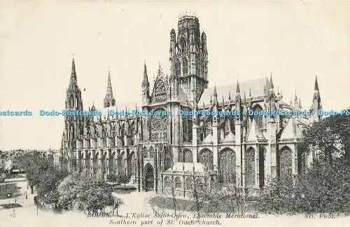 R614638 23 Rouen LEglise Saint Ouen Ensemble Meridional Südlicher Teil von St Ouen