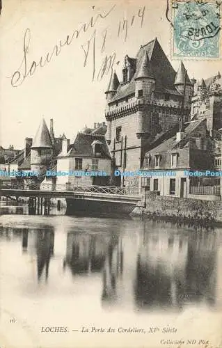 R619151 16 Loches La Porte des Cordeliers XVe Siecle Collections ND Phot 1904