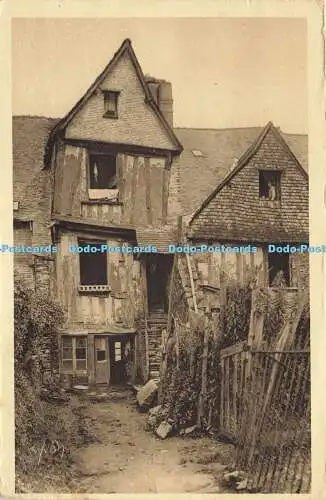 R619152 La Douce France 18 Bretagne Fougeres Ille et Vilaine Vieilles maisons du