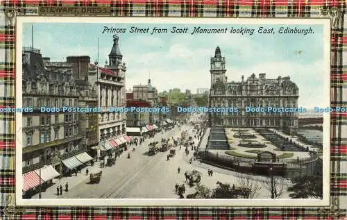 R613780 Stewart Kleid Princes Street von Scott Monument Look East Edinburgh