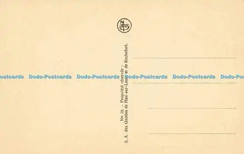 R617164 Nels Grottes de Han La Salle du Precipice No 16 S A des Grottes de Gan s