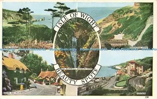 R614669 Isle of Wight Beauty Spots 330 Bay Series G Dean 1962 Multi View