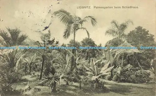 R621627 Liegnitz Palmengarten beim Schiesshaus 1913