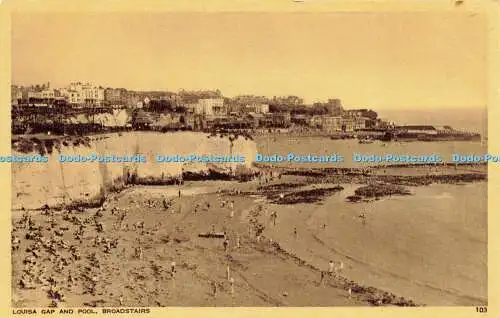 R614705 Louisa Gap and Pool Broadstairs 103 A H und S Paragon Serie Margate