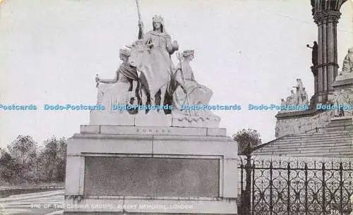 R617220 Eine der Eckgruppen Albert Memorial London Star Serie G D und D L