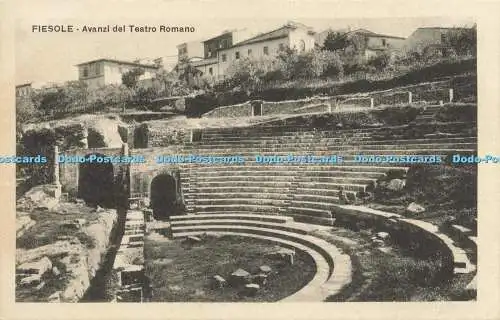 R621650 Fiesole Avanzi del Teatro Romano Art A Brunelleschi