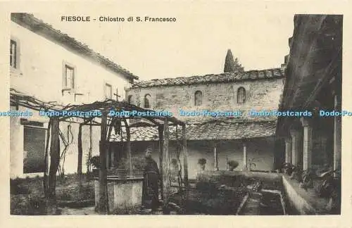 R621651 Fiesole Chiostro di S Francesco Art A Brunelleschi