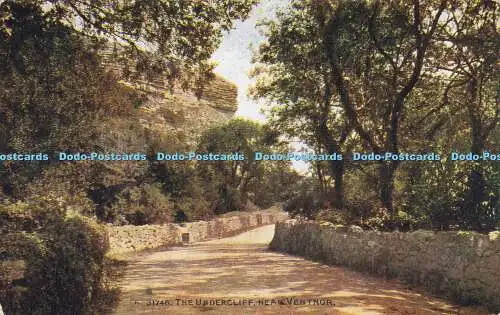 R621670 A 31746 Undercliff Near Ventnor Celesque Series Photochrom