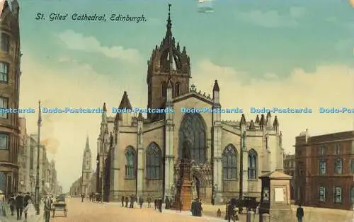 R617260 St Giles Cathedral Edinburgh Claymore Serie 1914