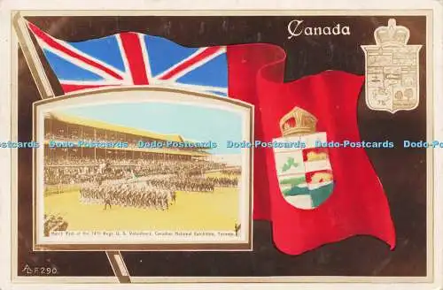 R617265 Canada March Past of 74th Regt U S Volunteers Canadian National Exhibiti