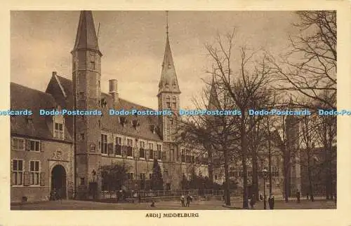 R621711 Abdij Middelburg Uitg Firma F B den Boer Photogravure Serie No 12