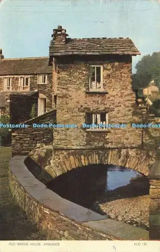 R619298 Old Bridge House Ambleside KLD 132 Jarrold Cotman Farbe 1957 Sanderson a