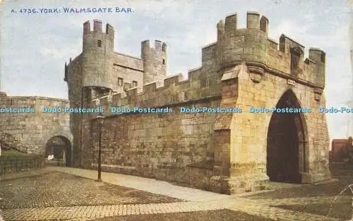 R621722 A 4736 York Walmsgate Bar Photochrom