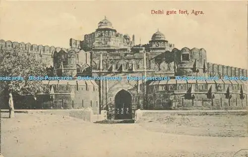 R617312 Delhi Gate Fort Agra H A Mirza