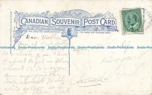 R621737 S S Senlac Halifax to St John N B 3459 Canadian Souvenir Post Card Warwi