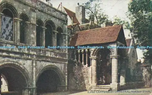 R617325 D 660 Canterbury Cathedral Norman Stair Celesque Series Photochrom 1962