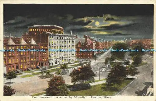 R617359 Commonwealth Avenue von Moonlight Boston Mass M Abrams