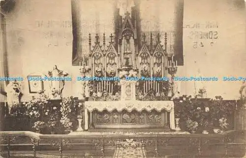 R617373 Unbekannter Ort Innenraum eines Kirchenaltars Margaret Edgar Studios 1935