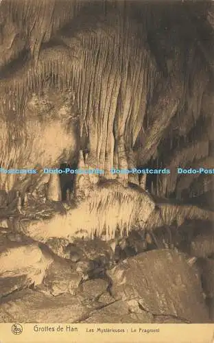 R619387 Nels Grottes de Han Les Mysterieuses Le Fragment S A des Grottes de Han