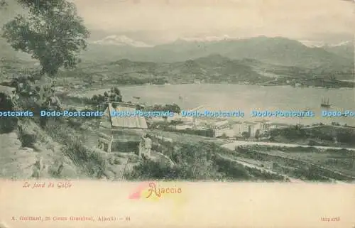 R617387 Le fond du Golfe Ajaccio A Guittard