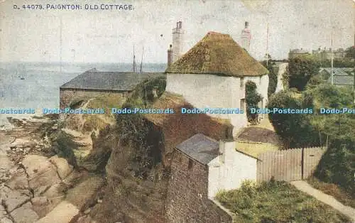 R614883 D 44079 Paignton Old Cottage Celesque Serie Photochrom