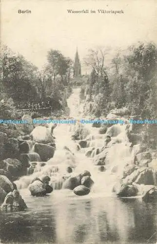 R619430 Berlin Wasserfall im Viktoriapark S G K B 543