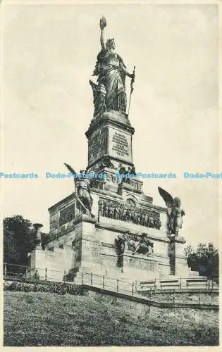 R619445 Der Rhein National Denkmal auf dem Niederwald E St M