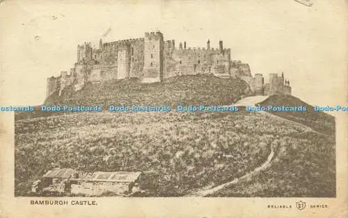 R614951 Bamburgh Castle Reliable Series W R and S 1904