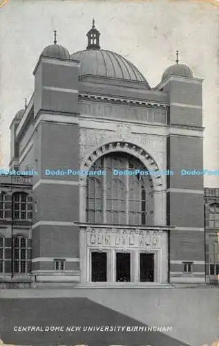 R619466 Central Dome New University Birmingham 1916