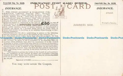 R621896 Conway Castle North Wales Langsdorff No 673 Insurance Post Card Series Z