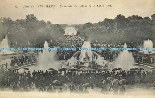 R614128 19 Parc de Versailles Le bassin de Latone et le Tapis Vert