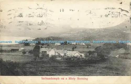 R614138 Inchnadamph on a Misty Morning A Mackenzie Lochinver 1918