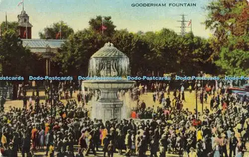 R621925 Gooderham Fountain Harris Litho Canadian National Exhibition Series Arms