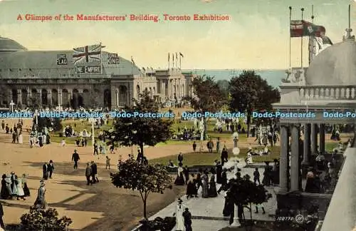 R621926 A Glimpse of Manufacturers Building Toronto Exhibition 108770 Valentine