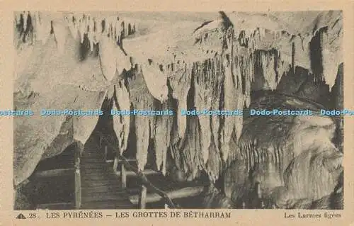 R615012 28 Les Pyrenees Les Grottes de Betharram Les Larmes figees CAP Edition d