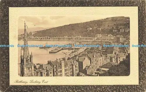 R615021 Rothesay Blick nach Osten Tuck gerahmte Sepia Postkarte Nr 2500 1912