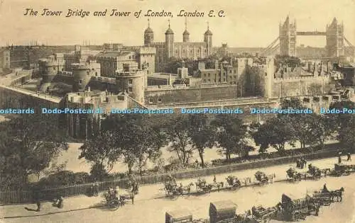 R621948 Tower Bridge und Tower of London London E C Stiefel Cash Chemists Pelham S