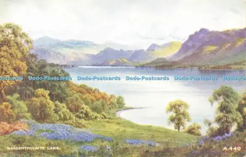 R615029 Bassenthwaite Lake A 440 Art Colour E H Thompson Valentines