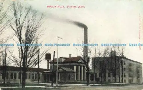 R614196 Woolen Mills Clinton Mich 4789 E C Kropp