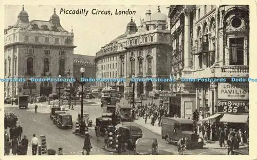 R617595 Piccadilly Circus London D E und S