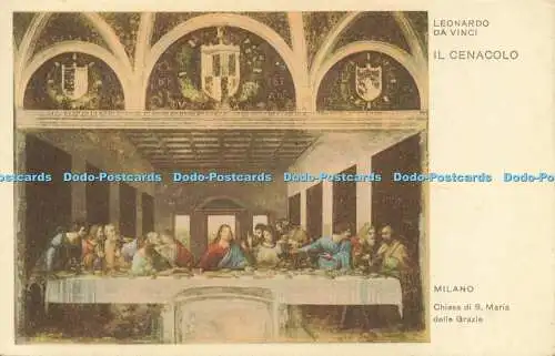 R622050 Leonardo Da Vinci Il Cenacolo Milano Chiesa di S Maria della Grazie 1930