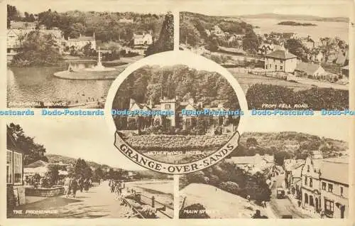 R617617 Grange over Sands Valentines Sepiatype J Wadsworth 1953 Multi View